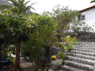 La Gomera Ferienhaus GO-100 Treppe zum Haus