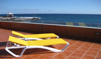 Ferienwohnung Lanzarote L-180 Dachterrasse mit Sonnenliegen