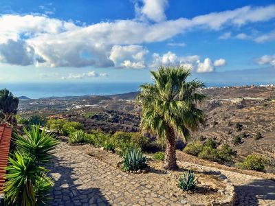 Finca Ferienwohnung Teneriffa Gemeinde Arico - Meerblick